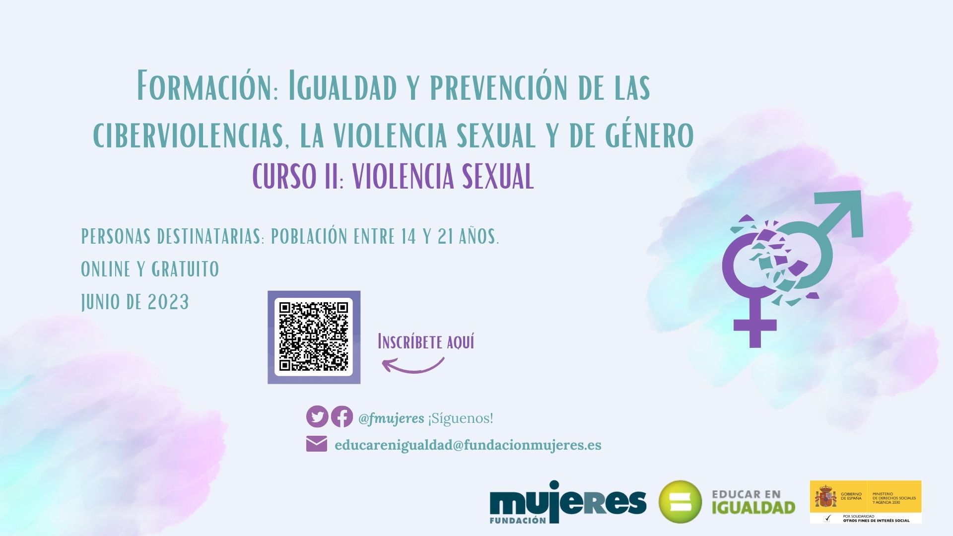 Lanzamos la Formación Igualdad y prevención de las ciberviolencias la